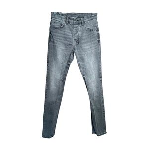 Ksubi Men’s Chitch Jeans 29 Smokescreen Gray Distressed K4